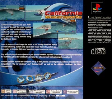 California Watersports (EU) box cover back